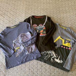 Mini Boden Set of 3 Long Sleeve T-Shirts 7-8 years